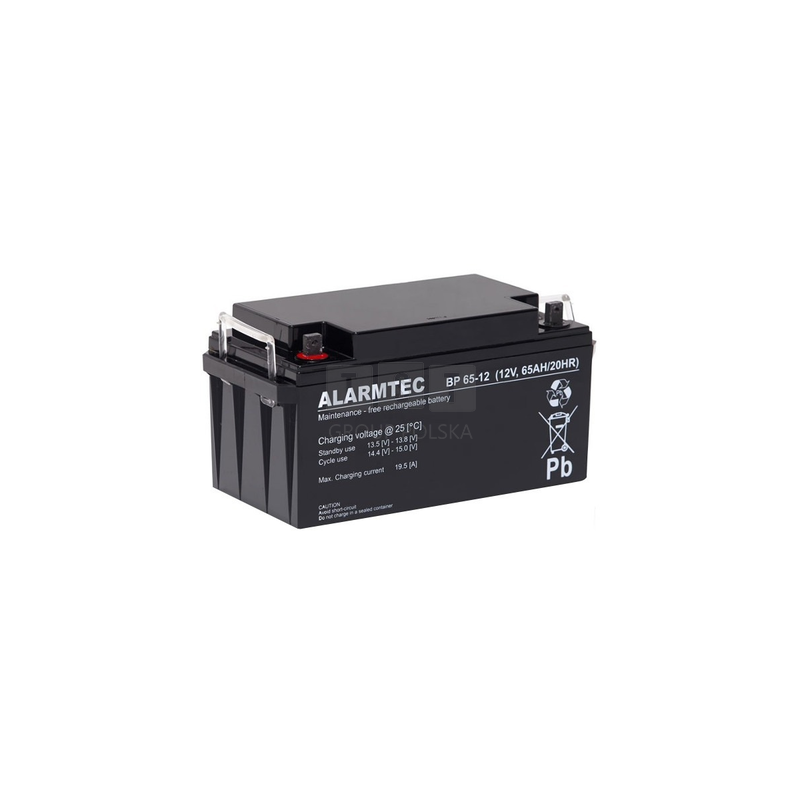 Akumulator Alarmtec 65Ah/12V AL 12V-65Ah