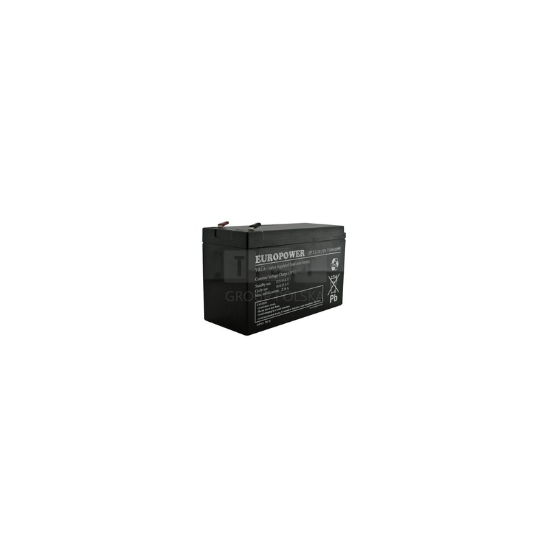 Akumulator Europower 7,2Ah/12V EP 12V-7,2Ah