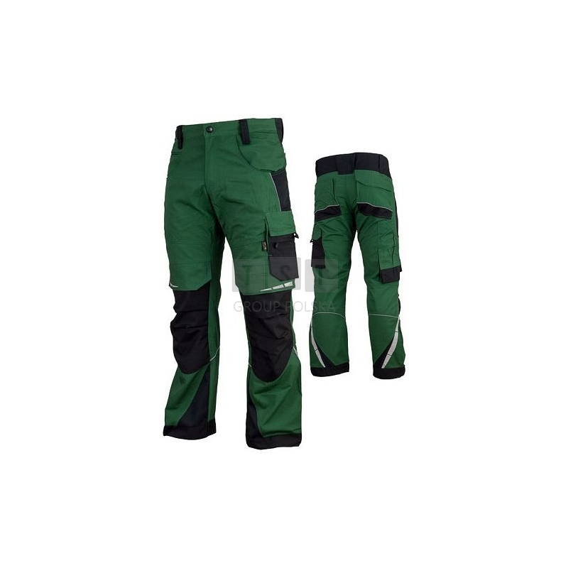 BARDZO WYTRZYMAŁE MOCNE SPODNIE ROBOCZE OCHRONNE URGENT SOPO CORDURA R. S