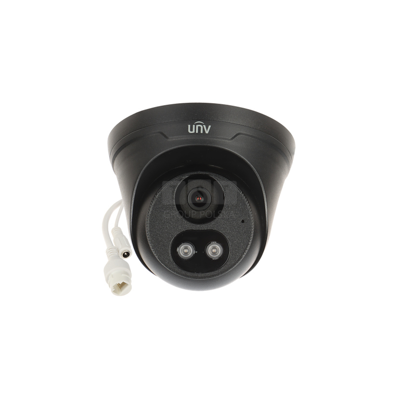 KAMERA WANDALOODPORNA IP IPC3614LE-ADF28KC-WL-BLACK ColorHunter - 4 Mpx 2.8 mm UNIVIEW