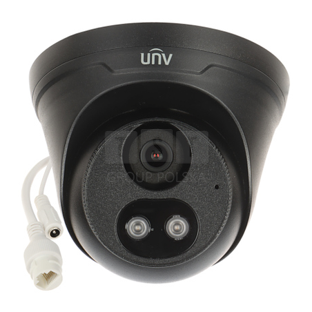 KAMERA WANDALOODPORNA IP IPC3614LE-ADF28KC-WL-BLACK ColorHunter - 4 Mpx 2.8 mm UNIVIEW