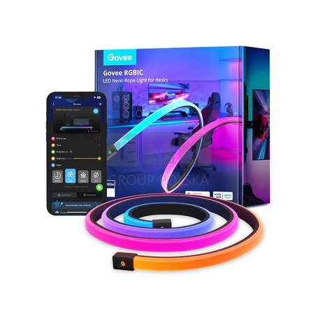 Govee H61C3 Neon Gaming Table Light | Taśma LED | oświetlenie biurka, RGBIC