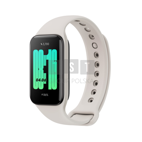 Xiaomi Redmi Smart Band 2 GL Beżowy | Inteligentna opaska sportowa | Bluetooth 5.1, 210mAh, akcelerometr, sensor PPG
