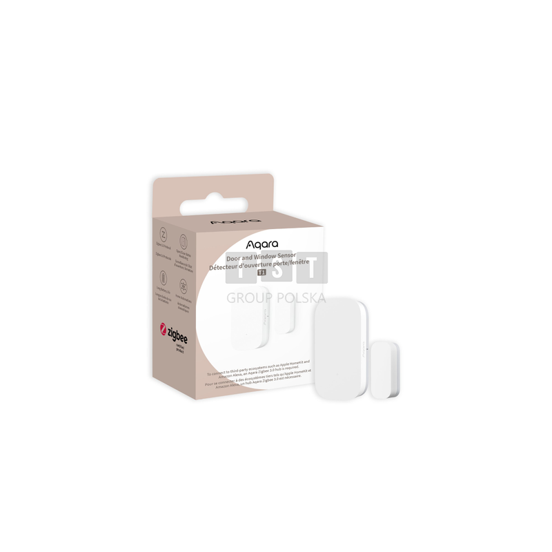 Aqara Door & Window Sensor T1 | Czujnik do okien i drzwi | Biały, DW-S03D