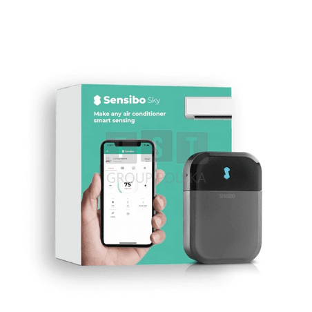 Sensibo Sky Szary | Sterownik klimatyzacji | Google Home, Amazon Alexa, Apple Siri, SmartThings, IFTTT, API