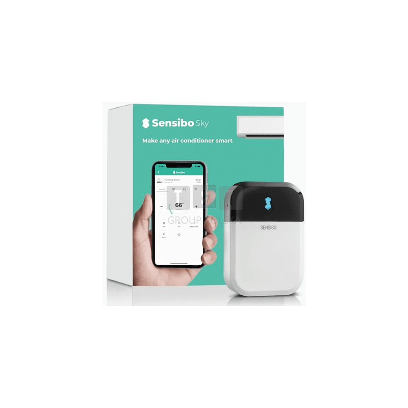 Sensibo Sky Biały | Sterownik klimatyzacji | Google Home, Amazon Alexa, Apple Siri, SmartThings, IFTTT, API