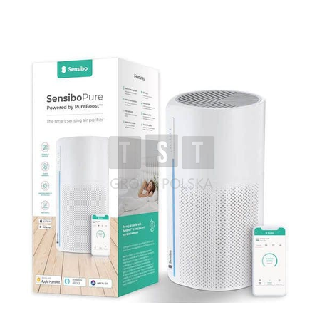 Sensibo Pure | Oczyszczacz powietrza | aplikacja, Apple HomeKit, Google Assistant, Amazon Alexa