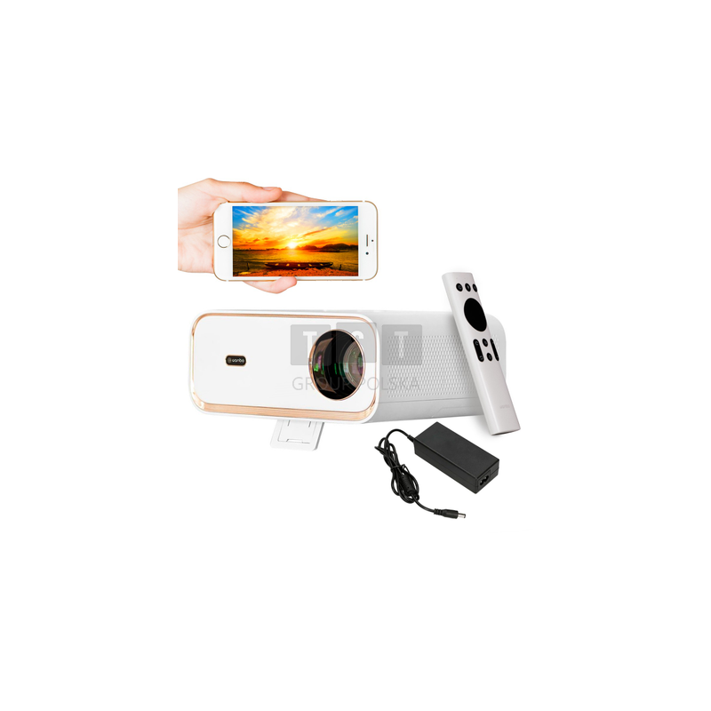 Wanbo X5 | Projektor | 1100 ANSI, 1080p, Android 9.0, Auto Focus, Wi-Fi6