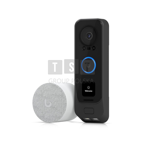 Ubiquiti UVC-G4-DoorBell Pro PoE Kit | Wideodomofon + głośnik | UniFi Protect, PoE, Wi-Fi, Bluetooth, IPX4