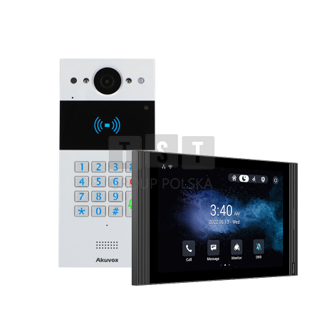 Zestaw wideodomofonowy Akuvox R20K z monitorem S567W