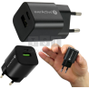 ŁADOWARKA SIECIOWA everActive GaN SC-390QB 30W 1xUSB-C 1xUSB-A PD PPS