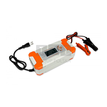 PROSTOWNIK AKUMULATOROWY VOLT POLSKA Z LCD 12V 10A / 24V 5A COMPACT