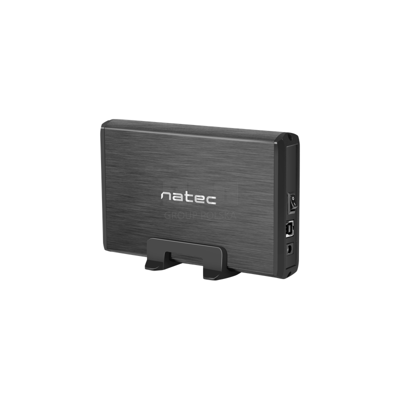 Zewnętrzna obudowa dysku Natec Rhino SATA 3.5cala USB 3.0 Aluminium