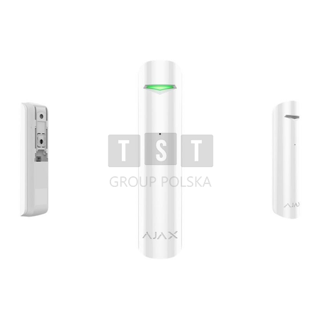 AJAX Czujnik zbicia szyby GlassProtect - biały