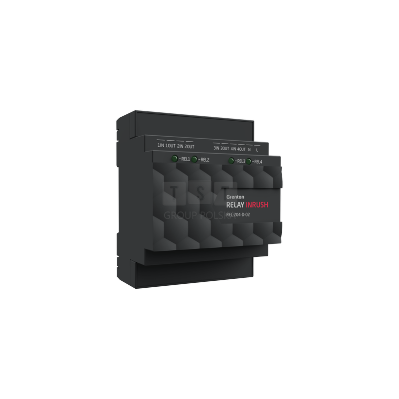 Moduł oświetelniowy RELAY 4HP INRUSH Grenton