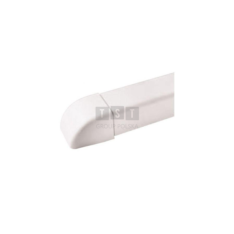 Zakończenie koryta IPEP60 białe IVENSIS