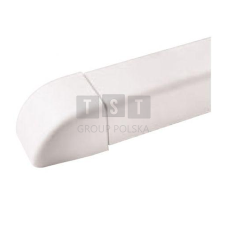 Zakończenie koryta IPEP60 białe IVENSIS