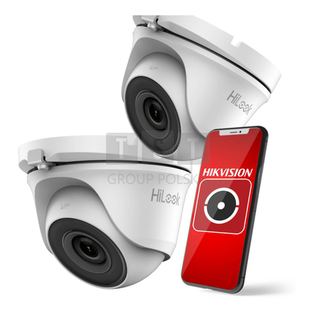 Kamera 4w1 Hilook by Hikvision kopułka 2MP TVICAM-T2M 2.8mm
