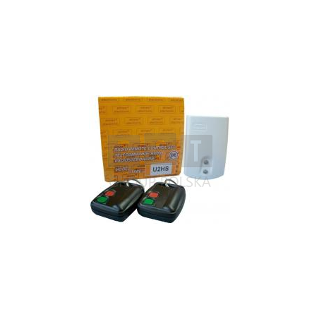 U2HS radiolinia 2 kanałowa, dwa piloty w zestawie