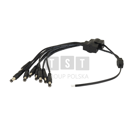 SP8 spliter 8 DC 5,5/2,1