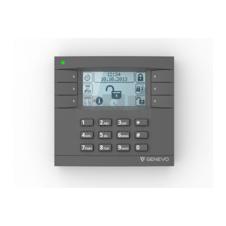 PRiMA LCD GY-WH manipulator graficzny LCD do centrali PRiMA16