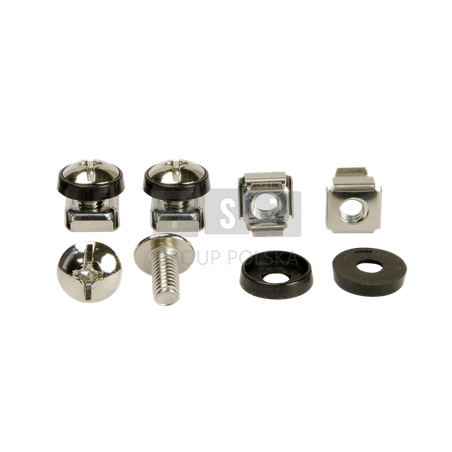 RAS4 Komplet 4 śrub M6 do szaf RACK