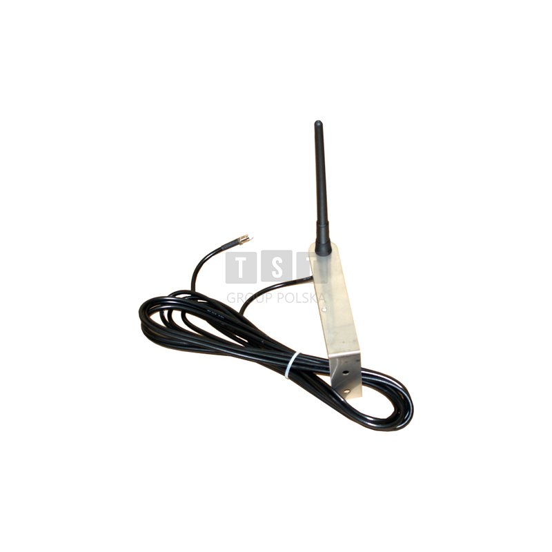 AT-GSM-WALL Antena GSM do stałego montażu, giętka antena ½ fali (nie wymaga przeciwwagi), kabel 5m.