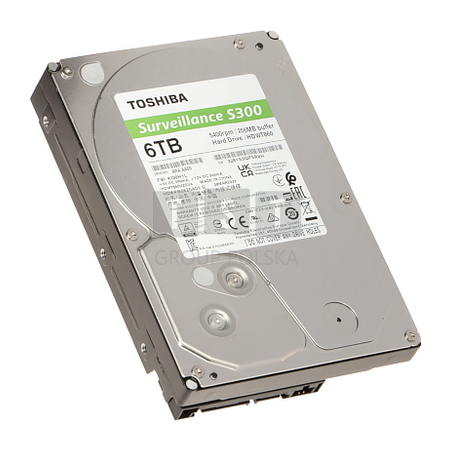 DYSK DO REJESTRATORA HDD-HDWT860UZSVA 6TB 24/7 TOSHIBA
