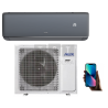 Klimatyzator Split, Pompa ciepła powietrze- powietrze Q-SMART PREMIUM GREY AUX-09QB