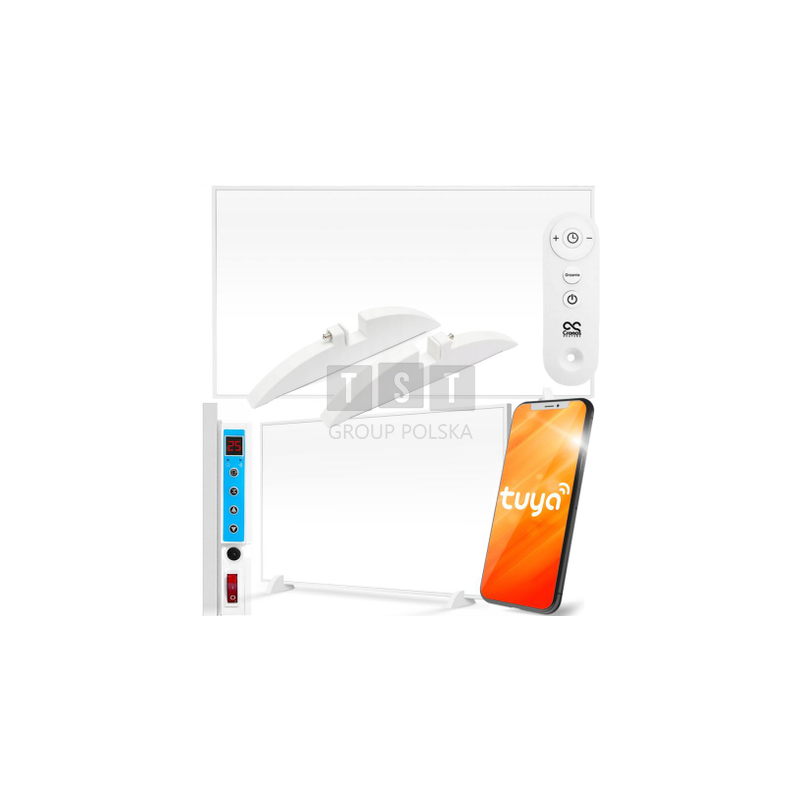 Panel grzewczy IR CRONOS Synthelith CR-1200TWP White