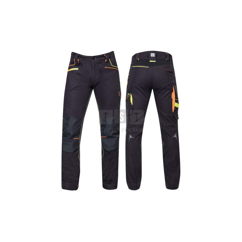 Spodnie robocze czarne r.46