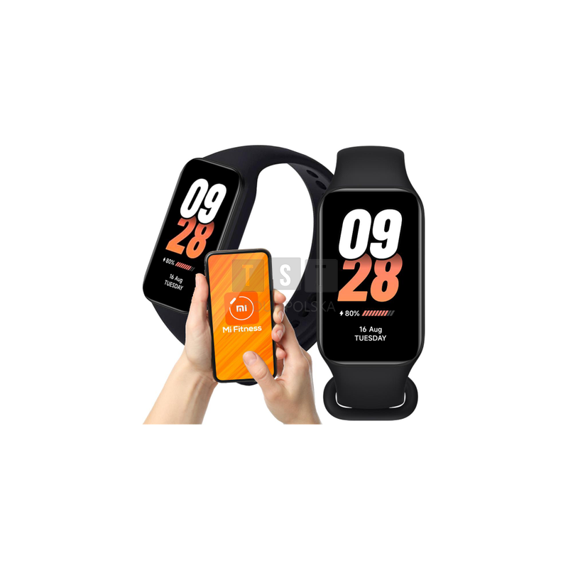 Smartband Xiaomi Band 8 Active Czarny