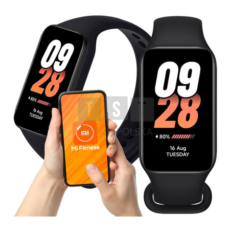 Smartband Xiaomi Band 8 Active Czarny