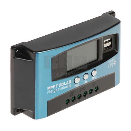 REGULATOR SOLARNY ŁADOWANIA AKUMULATORÓW SCC-40A-MPPT-LCD-M2