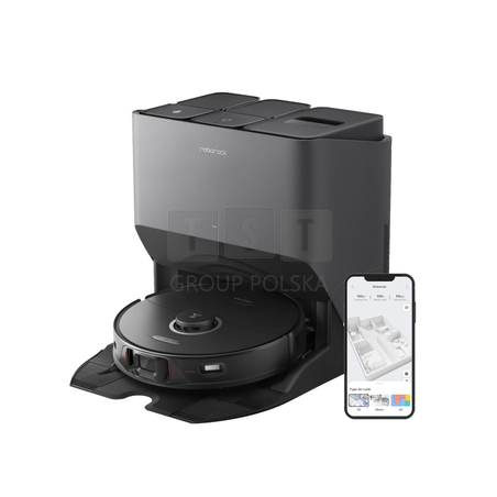 Roborock S8 Pro Ultra Czarny | Inteligentny Odkurzacz | Robot Vacuum Cleaner