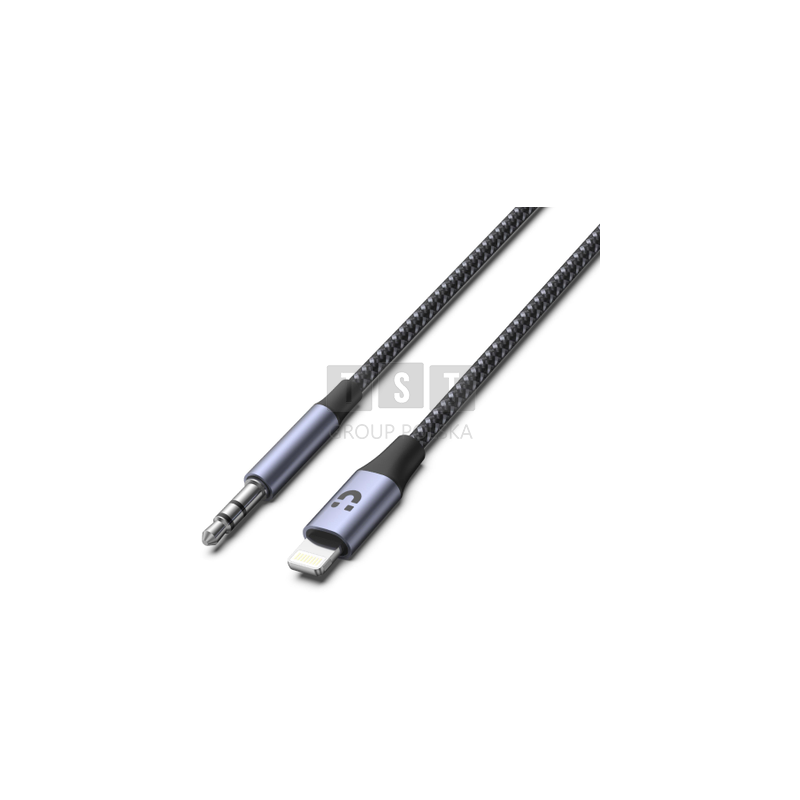 Kabel Unitek M1209A Lightning na mini jack 3,5mm (M) 1metr