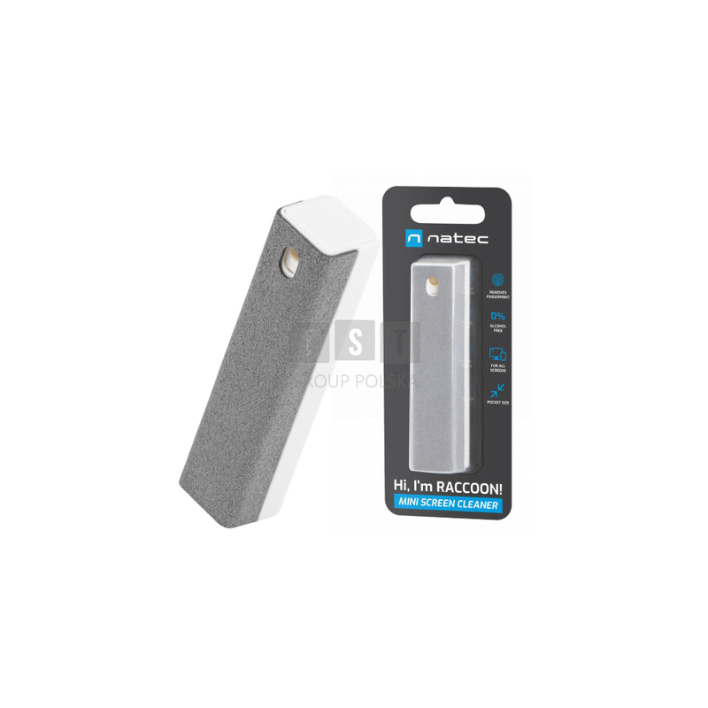 Spray do czyszczenia ekranów Natec Raccoon Mini Screen Cleaner 15ml