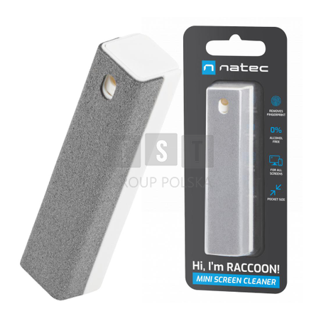 Spray do czyszczenia ekranów Natec Raccoon Mini Screen Cleaner 15ml