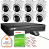 Zestaw monitoringu IP Pro 8T EZ-IP by Dahua 8 kamer 2K 1TB EZI-T140-F2