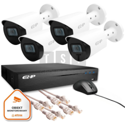 Zestaw monitoringu 4 kamer...