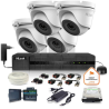 Zestaw monitoringu Hilook 4 kamer 2mpx TVICAM-T2M z dyskiem 1TB