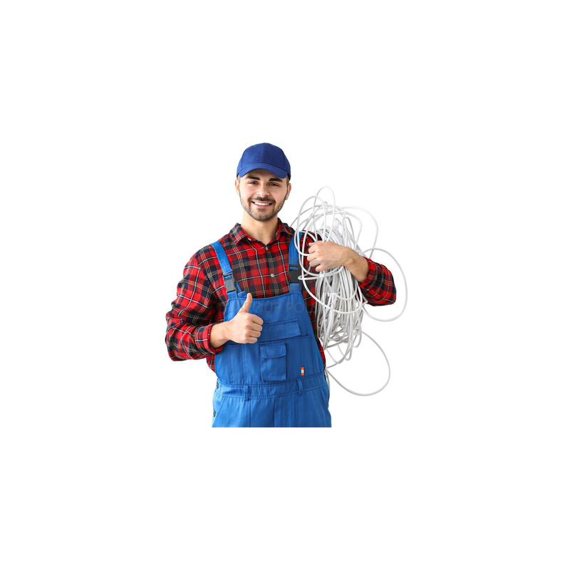 Zestaw monitoringu 8 kamer tubowych EZI-B140-F2 4MPx IP EZ-IP by Dahua z usługą montażu