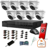 Zestaw monitoringu Hilook by Hikvision 8 kamery 5mpx TVICAM-T5M