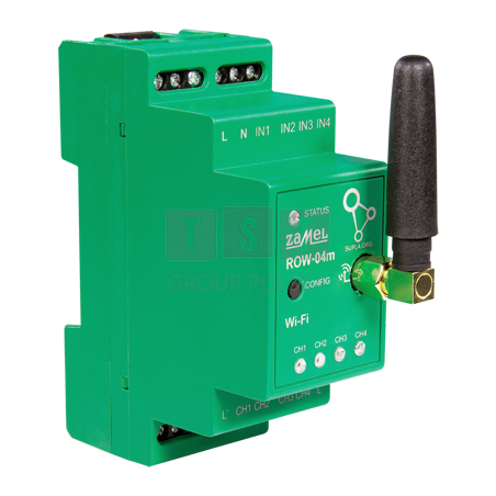 INTELIGENTNY PRZEŁĄCZNIK ROW-04M Wi-Fi SUPLA ZAMEL