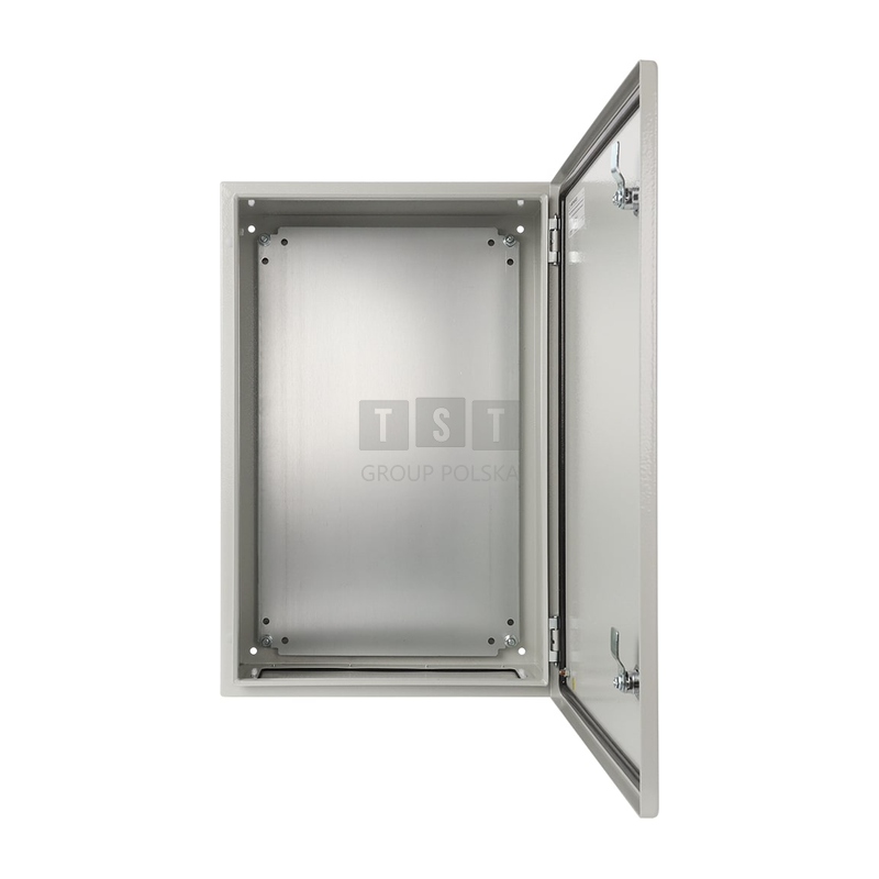AWOH406020 Obudowa metalowa z płytą montażową IP66 400x600x200