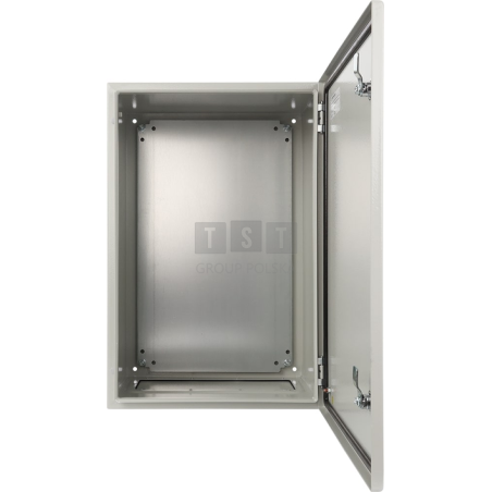 AWOH406030 Obudowa metalowa z płytą montażową IP66 400x600x300