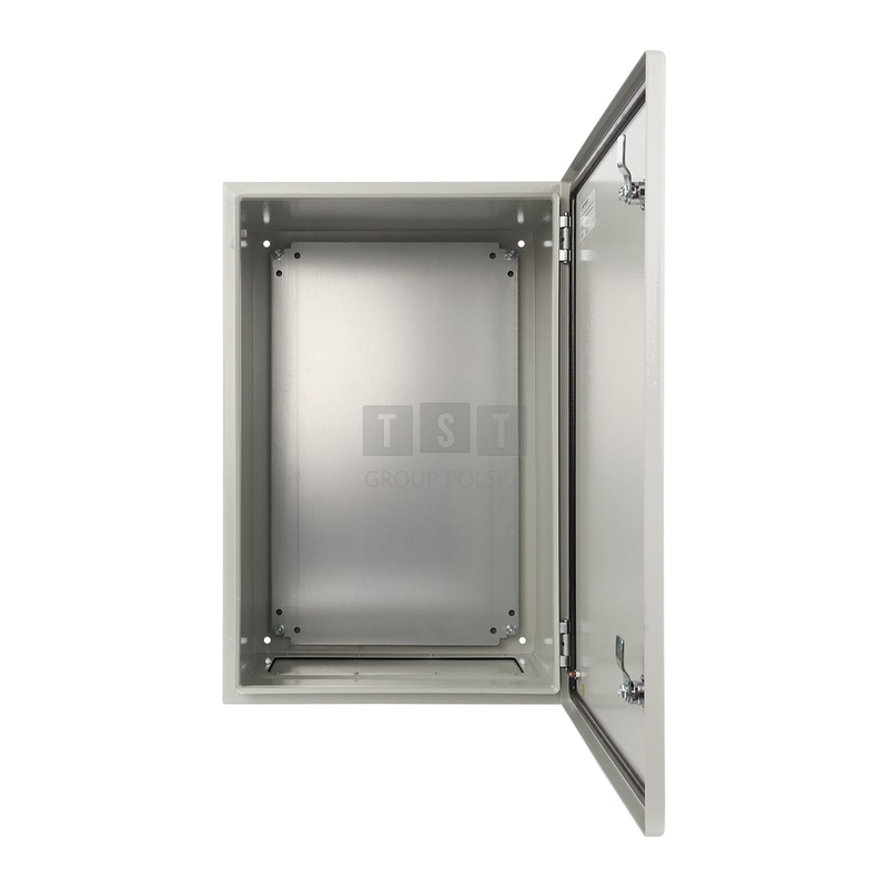 AWOH506025 Obudowa metalowa z płytą montażową IP66 500x600x250