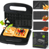 Extralink Smart Life Grill Sandwich & Waffle Maker SJ-37A | Grill Toster & Gofrownica | 1000W, Toster z 3 wymiennymi płytami