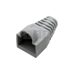 Osłonka wtyku RJ45 szara...