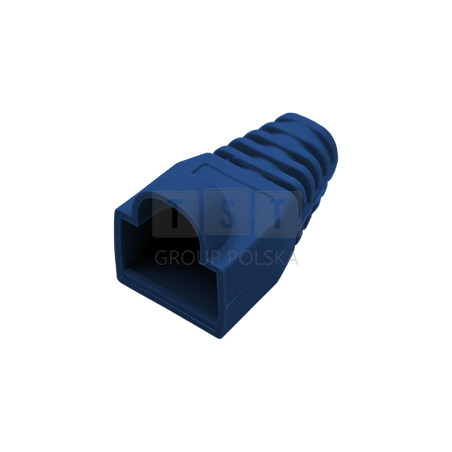 Osłonka wtyku RJ45 niebieska ALANTEC